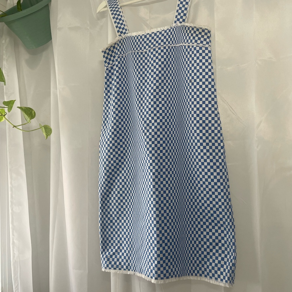 No. 6 Store (number 6 store) check print dress